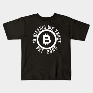 Trust Bitcoin Kids T-Shirt